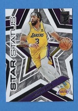 2022-23 DONRUSS ELITE #14 ANTHONY DAVIS STAR STATUS LA LAKERS