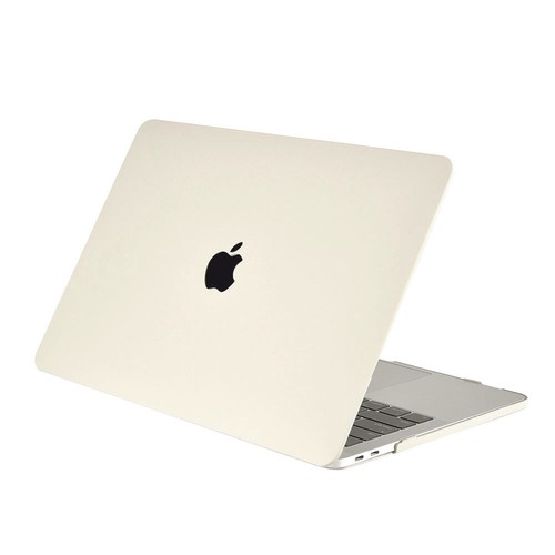 Cream Matte Hard Laptop Shell Case For Macbook M4 Air 15 13 Pro 16 14 11 12 inch - Picture 43 of 55