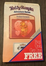 1985 Teddy Ruxpin Adventure Series Lullabies  Grubby  s Romance Book  Cassettes
