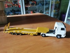 Rare Ensemble Scania + Remorque Porte Engin Old Cars 