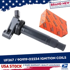 Durable Black Ignition Coils UF267 For Lexus RX330 3.3L V6 2004-2006 90919-02234