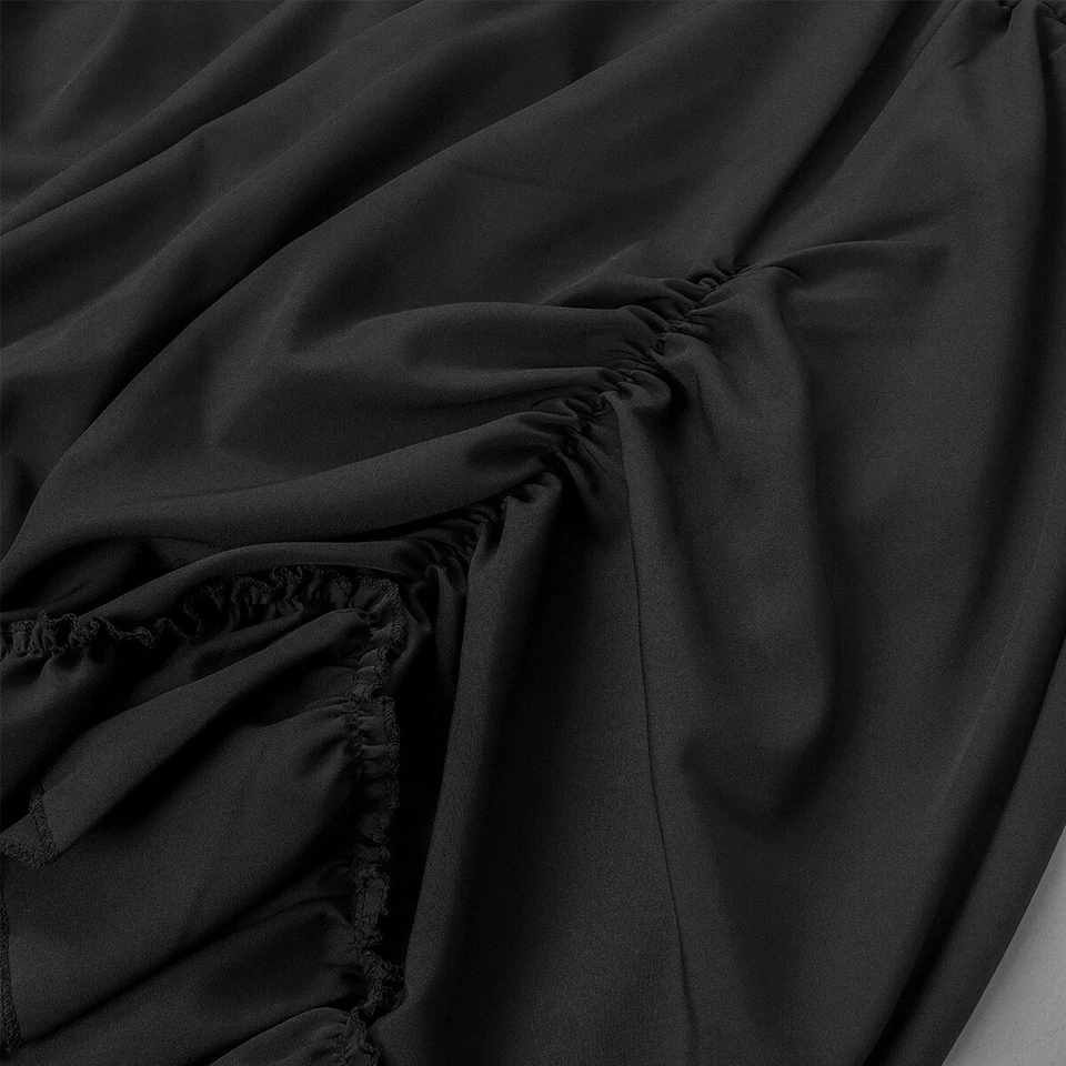 Mujeres Retro Gótico Victoriano Estilo Falda Renacimiento Falda Corta Vestido con disfraces Foto 3 de 4