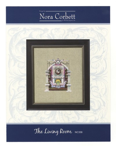 Cross Stitch Chart ~ Nora Corbett The Doll House - The Living Room #NC358 - Picture 3 of 5