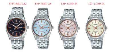 Casio Ladies Watches LTP1335D-1A2, LTP1335D-2A, LTP1335D-4A & LTP1335D-9A