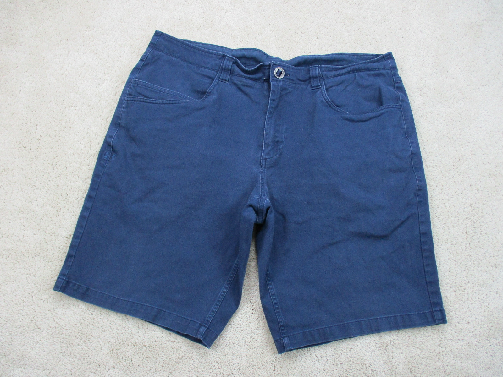 Under Armour Shorts Mens 38 Blue Chino 