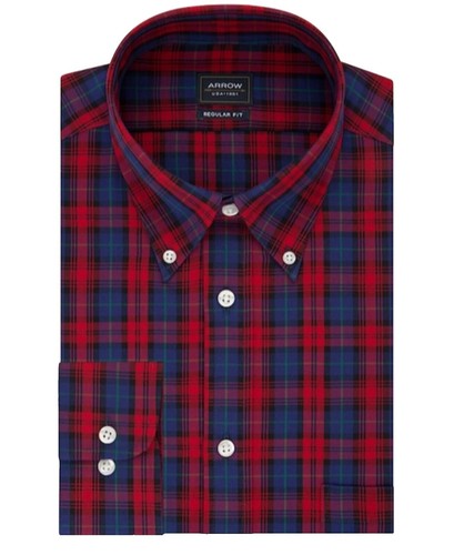 chinese dress ladies Vintage 90's Arrow Dover Longsleeve Button Up Shirt – CobbleStore Vintage