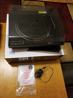 toshiba record player with speakers