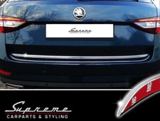 Modanatura cromata 3M modanatura posteriore protezione bordi adatta Skoda Superb III 3 3V Combi