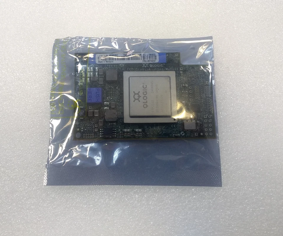 IBM 49Y4237 46M6067 QMI2572 QLOGIC 4GB Fibre Channel Expansion Card - Image 3 of 3
