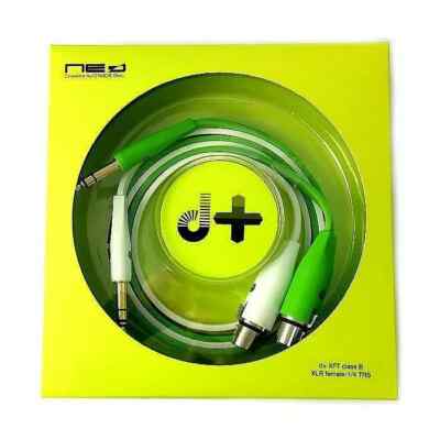 Neo d+ XFT Klasse B - XLR (Buchse) auf TRS (Stecker) Audiokabel (2,0 m, Paar) 6,3 1/4