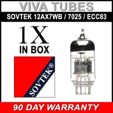 Gain Tested Sovtek 12AX7WB / 7025 / ECC83 Vacuun Tube - Brand New