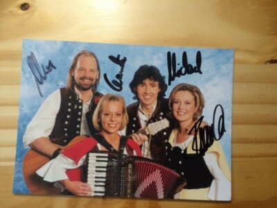Autogrammkarte ''Die Schäfer'' BMG ariola