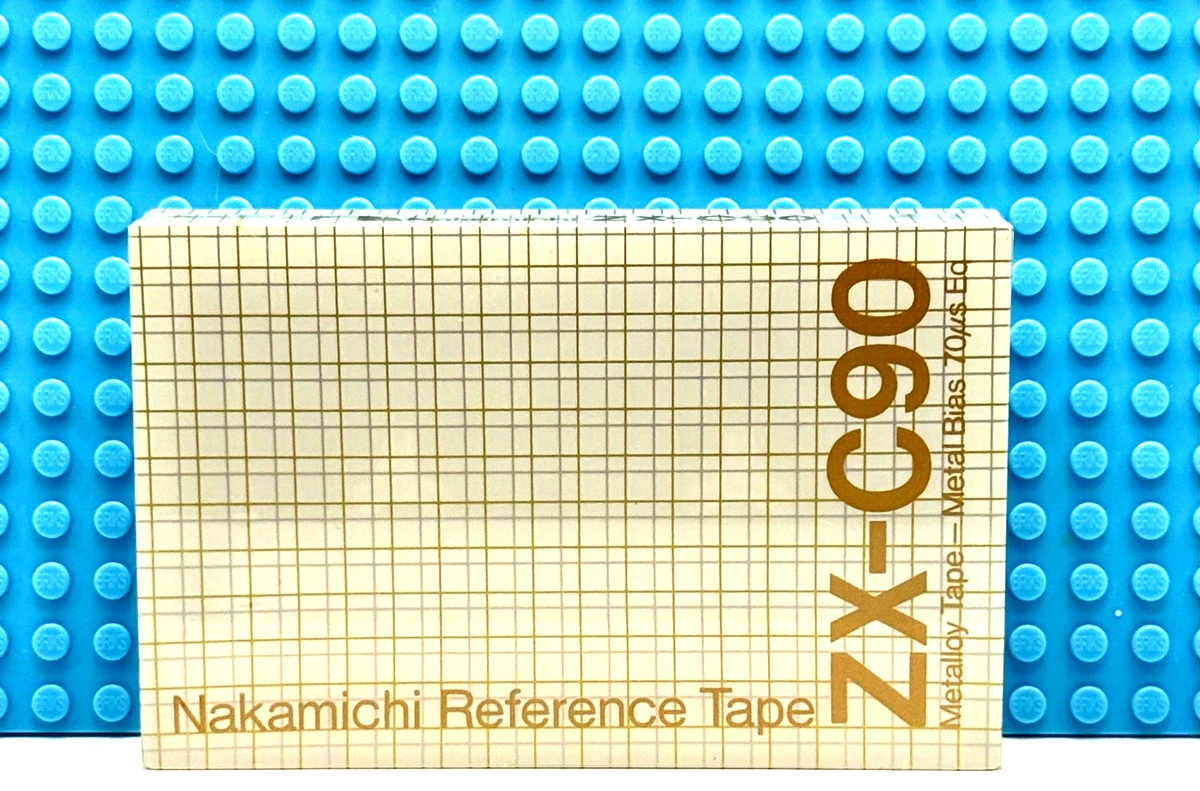 新品未開封 ナカミチ ZXC-90 TYPE IV メタルブランクカセットテープ Nakamichi Audio Blank Tapes for sale - eBay