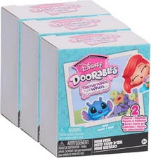 Disney Doorables Once upon a Time Mini Peek 3-Pack, 1.5-Inch Collectible Mini To