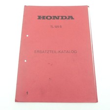Honda TL 125 S Ersatzteilkatalog Ersatzteilliste Parts List Handbuch C6786