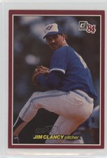 1984 Donruss Action All Stars Jim Clancy #49 9ca