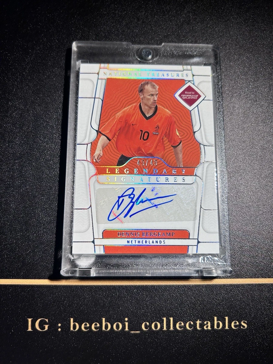 Dennis Bergkamp Soccer Sports Trading Cards & Accessories for sale