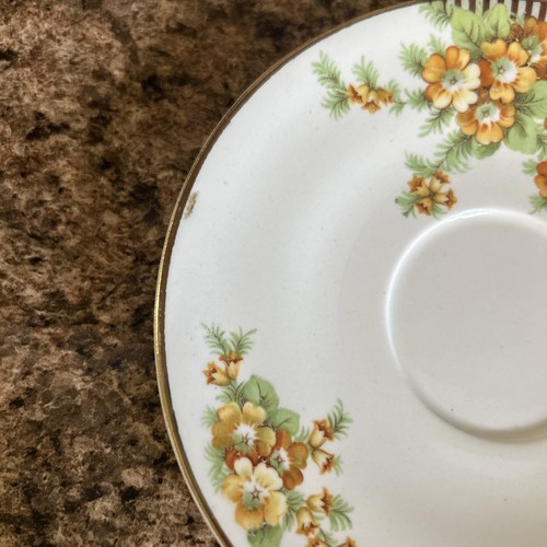 Vintage Carrollton Dishes Yellow Floral Art Deck 1930s - Picture 4 of 9