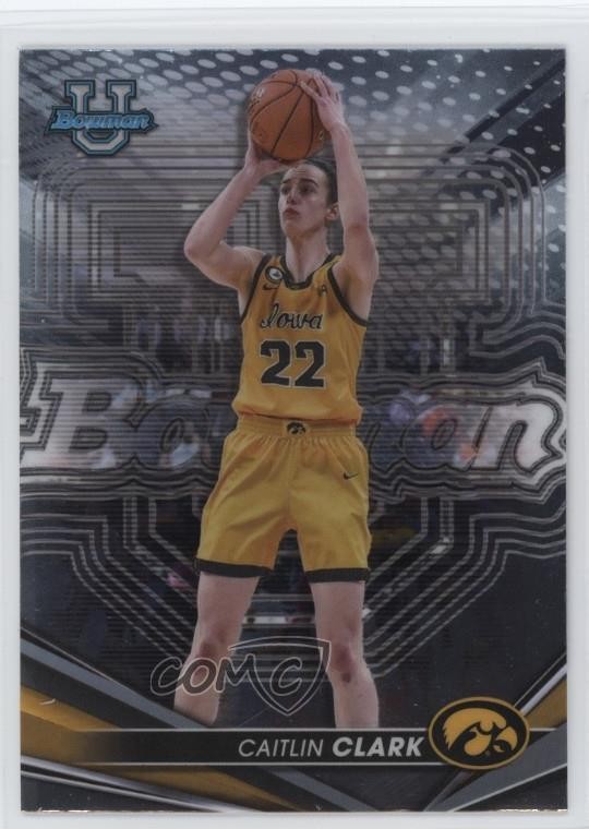 2022-23 Bowman U Best Caitlin Clark #50 12g7