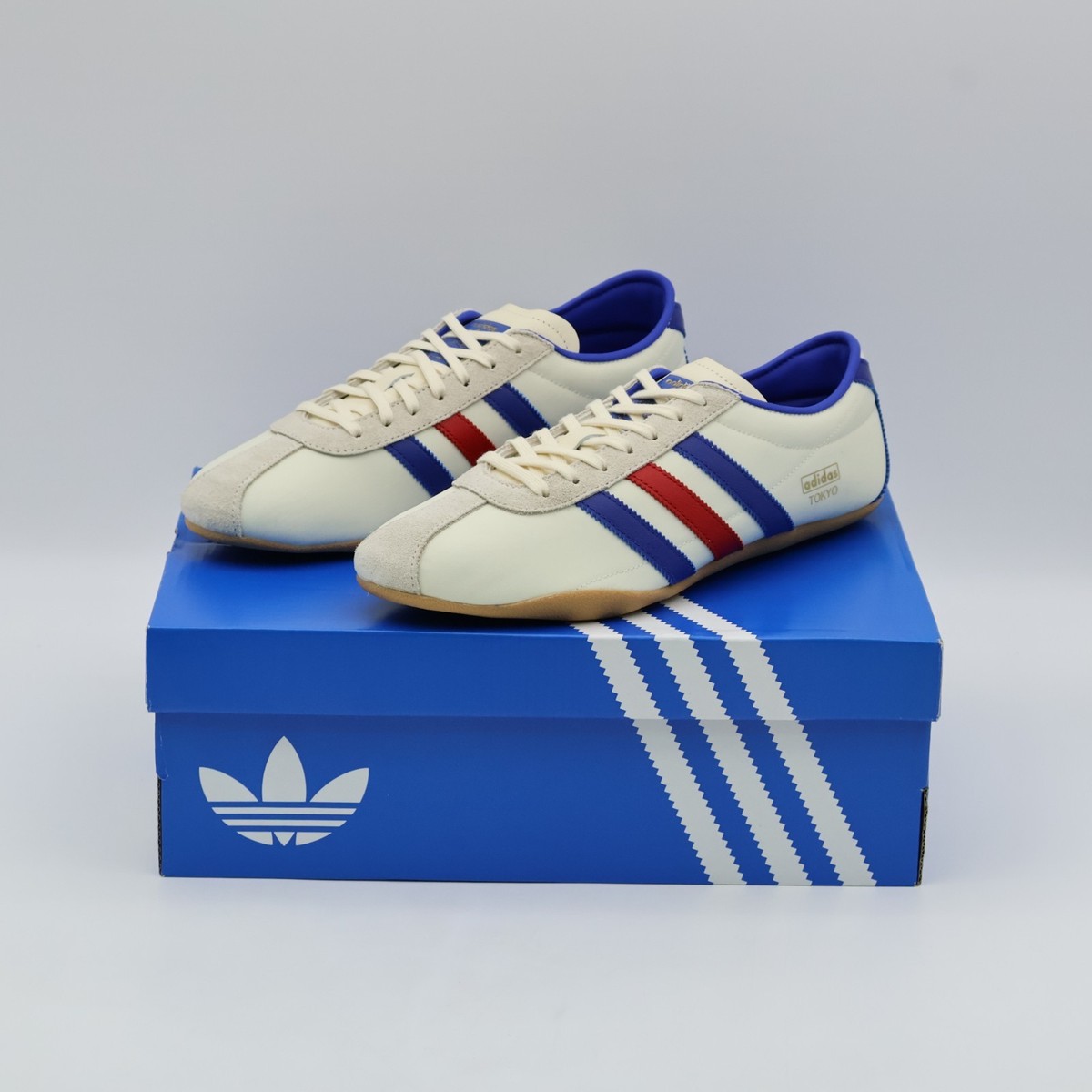 JQ0585 adidas Originals Tokyo Cream White Royal Blue Gum (Women's