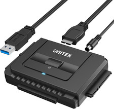 USB 3.0 IDE/SATA Adapter, Dual-Drive, for 2.5/3.5" HDD/SSD