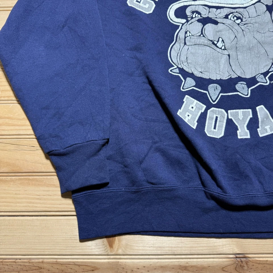 Sudadera de baloncesto vintage años 90 Georgetown University Hoyas Bulldog NCAA - XL Foto 4 de 4