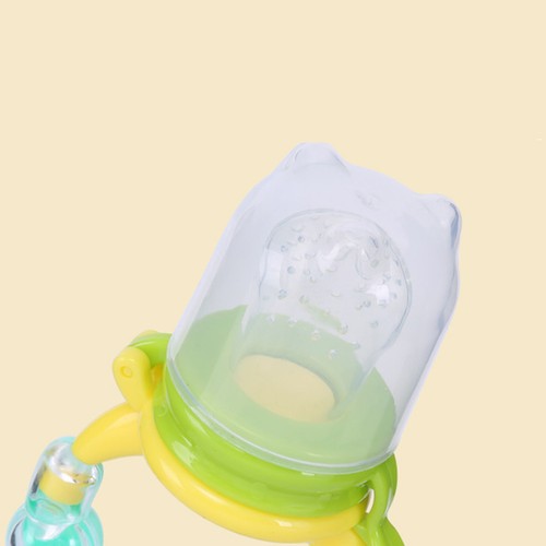 Baby Food Fruit Feeder With Rattle Teether Textured Safe Silicone Baby Food - Picture 4 of 63