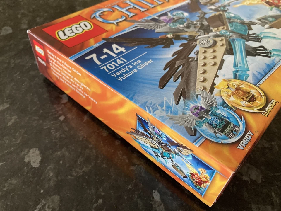 Rare New & Sealed LEGO Legends of Chima • Vardy's Ice Vulture Glider Set 70141 - Image 2 of 4