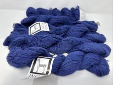 5 New Classic Elite Yarns Inca Alpaca 100% Alpaca Color 1107 Dark Blue 545yds