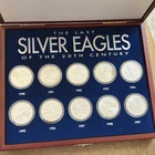 American Silver Eagle Lot of 10 (1990-1999) 🇺🇸