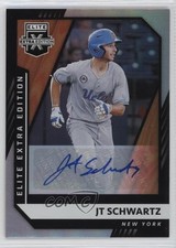 2021 Panini Elite Extra Edition Signatures JT Schwartz #111 Auto 05nw