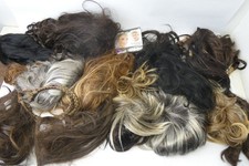 Lot of Natural Color Wigs Brown Blonde Black Mixed Styles Costume Craft As-Is