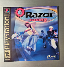 Razor Racing Instruction Booklet - Manual Only - PlayStation PS One 