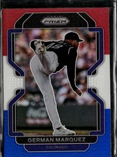 2022 Panini Prizm #104 German Marquez Red/White/Blue Prizm