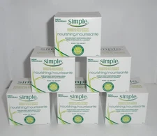Simple Nourishing 24hr Day/Night Moisturizing Cream 6 pack 1.7oz Each *NO TARIFF