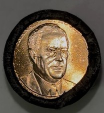 2014 P Franklin D. Roosevelt Unc $25 Coin Mint Roll Presidential Dollar