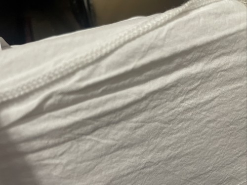 Piu Belle Portugal 4 pc Sheet Set 100% Cotton 15" Deep NWT White OEKO TEX Queen - Picture 3 of 4