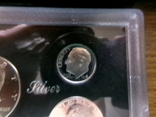 1997 S SILVER Proof Roosevelt Dime US Mint FROM PROOF SET