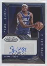 2020-21 Panini Prizm Sensational Signatures Shake Milton #SS-SML Auto 0so2