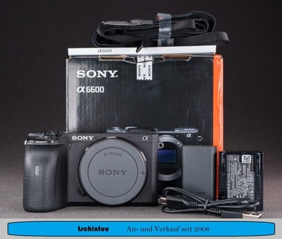 Sony Alpha a 6600 a6600 24,2MP Kamera 8.100 Auslösungen Sehr Guter Zustand OVP