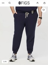 3 Pairs Figs Tansen Jogger Scrub Pants 3XL Navy Hospital Workout Gym