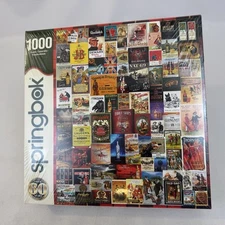 Whiskey & Scotch 1000 Piece Jigsaw Puzzle Springbok New FAST SHIP