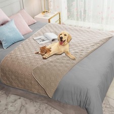 Waterproof Blanket Reversible Dog Bed Cover Pet Blanket for Furniture Bed Cou...