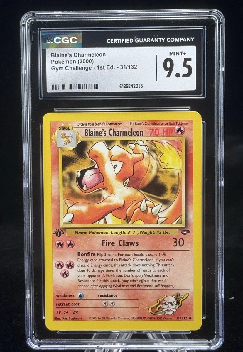 Charmeleon Pokémon TCG Grade 9.5 Individual Collectible Card Game