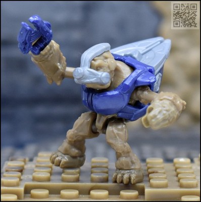 HALO MEGA CONSTRUX COVENANT PURPLE GRUNT CONSCRIPT MINI FIGURE INFINITE MAF 2