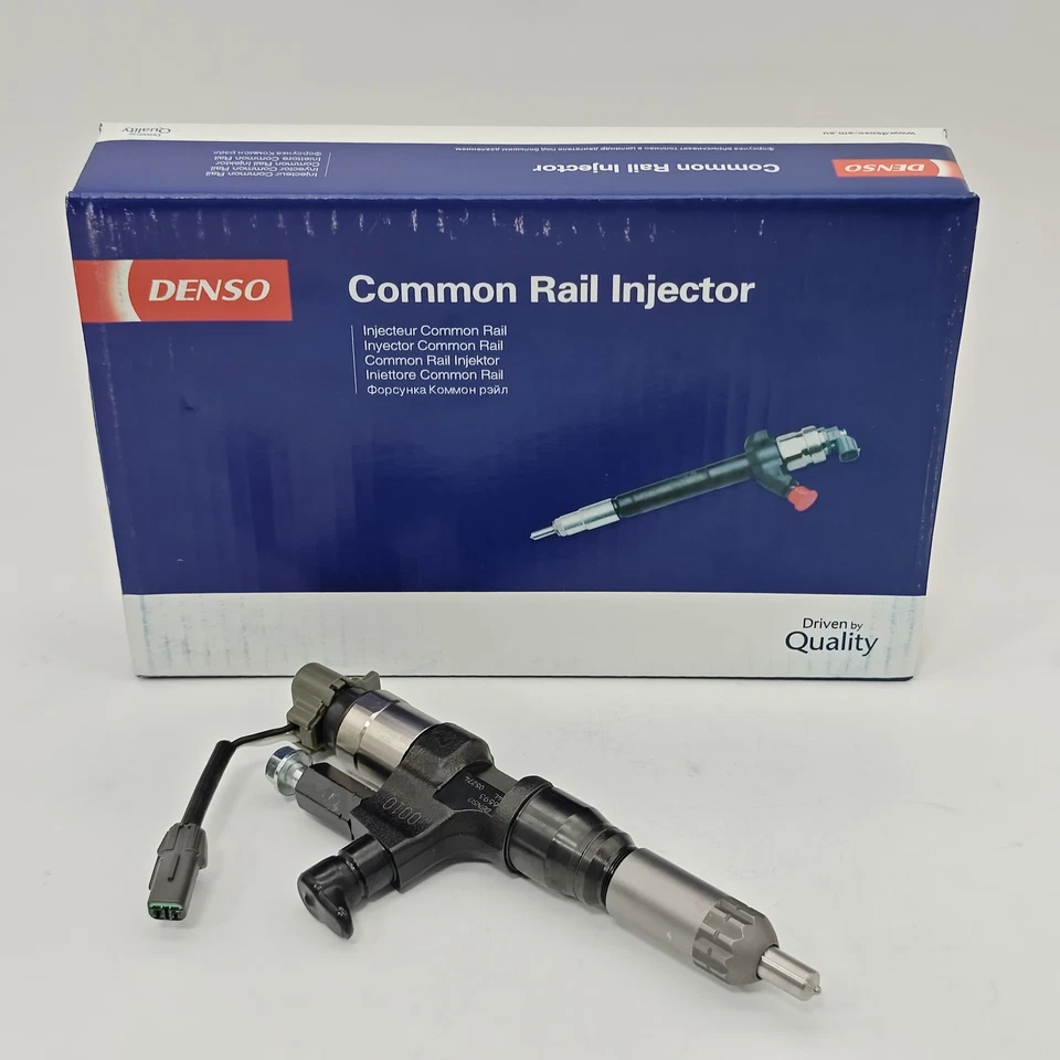 New 1x DENSO Fuel Injector 095000-6593 for Denso Hino J08E Kobelco SK330-8 SK350 — 第 3/4 张图片