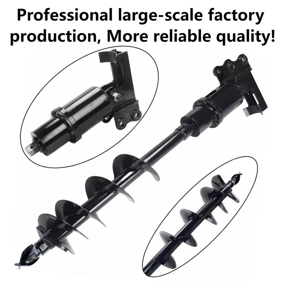 Accesorio para mini excavadoras Typhon taladro excavador, oruga de oruga (NUEVO) Foto 3 de 4