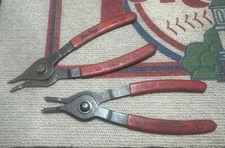 Blue Point Snap Ring Pliers 2pc. Set- Used