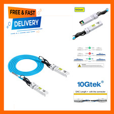 Blue 10G SFP Twinax DAC Cable 1.5M for Cisco Ubiquiti D-Link Netgear Microtik