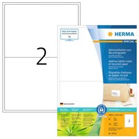 Herma Etiketten Weiß 199,6 X 143,5 Mm, 80 Blatt